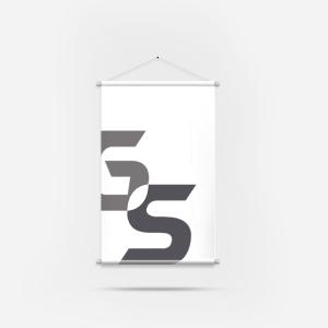 Banner em Lona 440g Lona 440g M² 4x0  Madeira e cordinha 