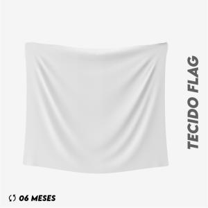 Tecido Flag Wide Tecido wideprint M² 4x0 Fosco Sem acabamento Ideal para faixas e fototelas