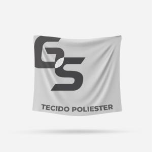 Tecido Poliéster Tecido Poliester M² 4x0 Fosco Sem Acabamento Ideal para painés, background e quadros
