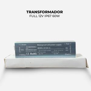 TRANSFORMADOR FULL 12V  IP67 60W  IP67    PRONTA ENTREGA